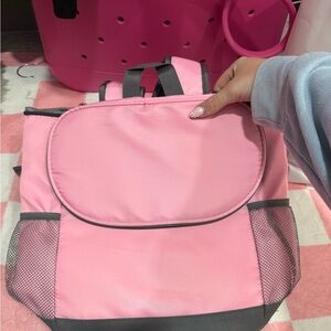 Pink Bookbag cooler